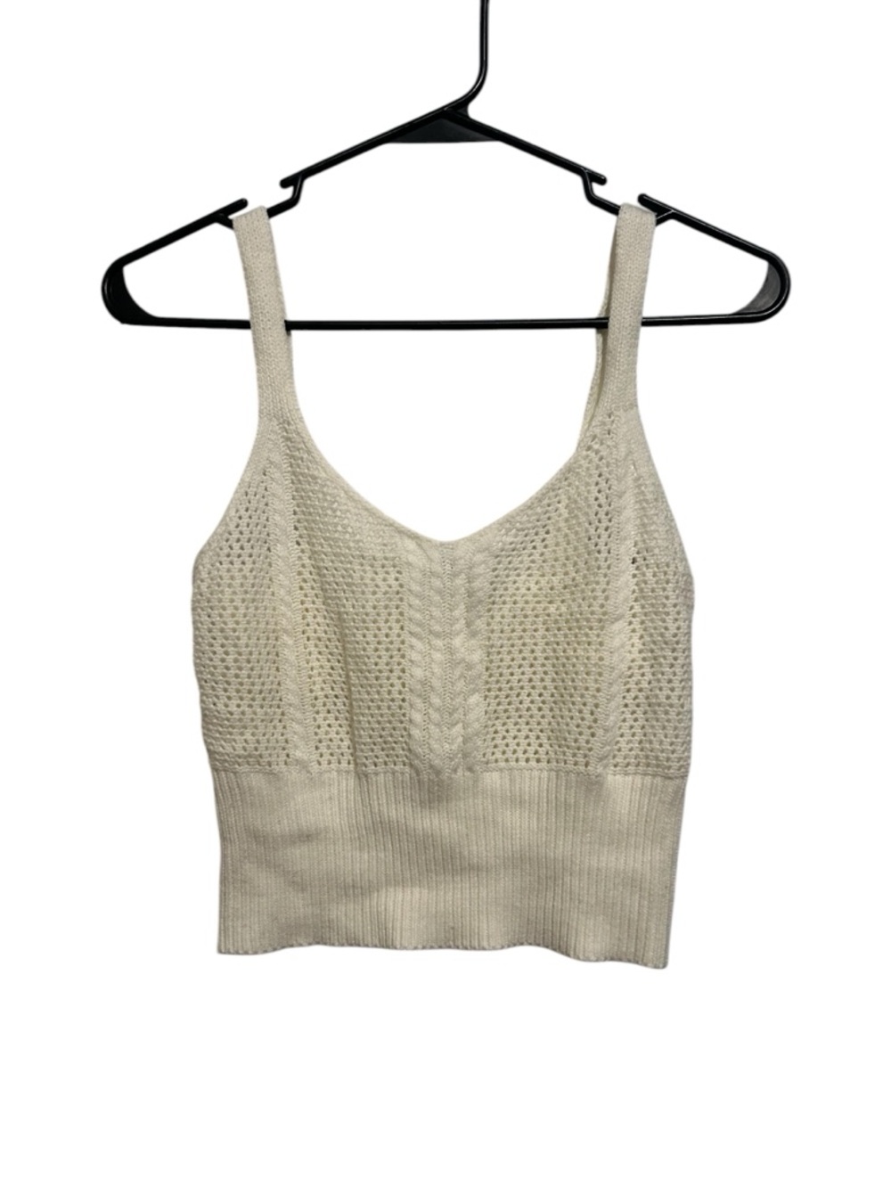 Knit Crop Festival Tank Top